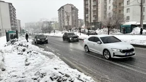 Bitlis’te Kar Yağışı Ulaşımı Olumsuz Etkiledi