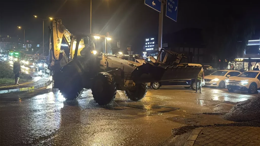 Bodrum’da Sel: 7 Evi Su Bastı