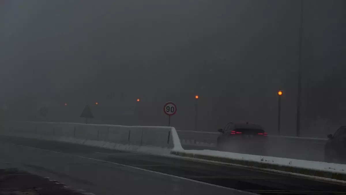 Bolu Dağı’nda Kar ve Sis