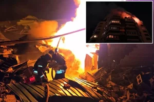 Böylesi görülmedi! Ülkenin başkentini 500 dron ve 65 füzeyle vurdular