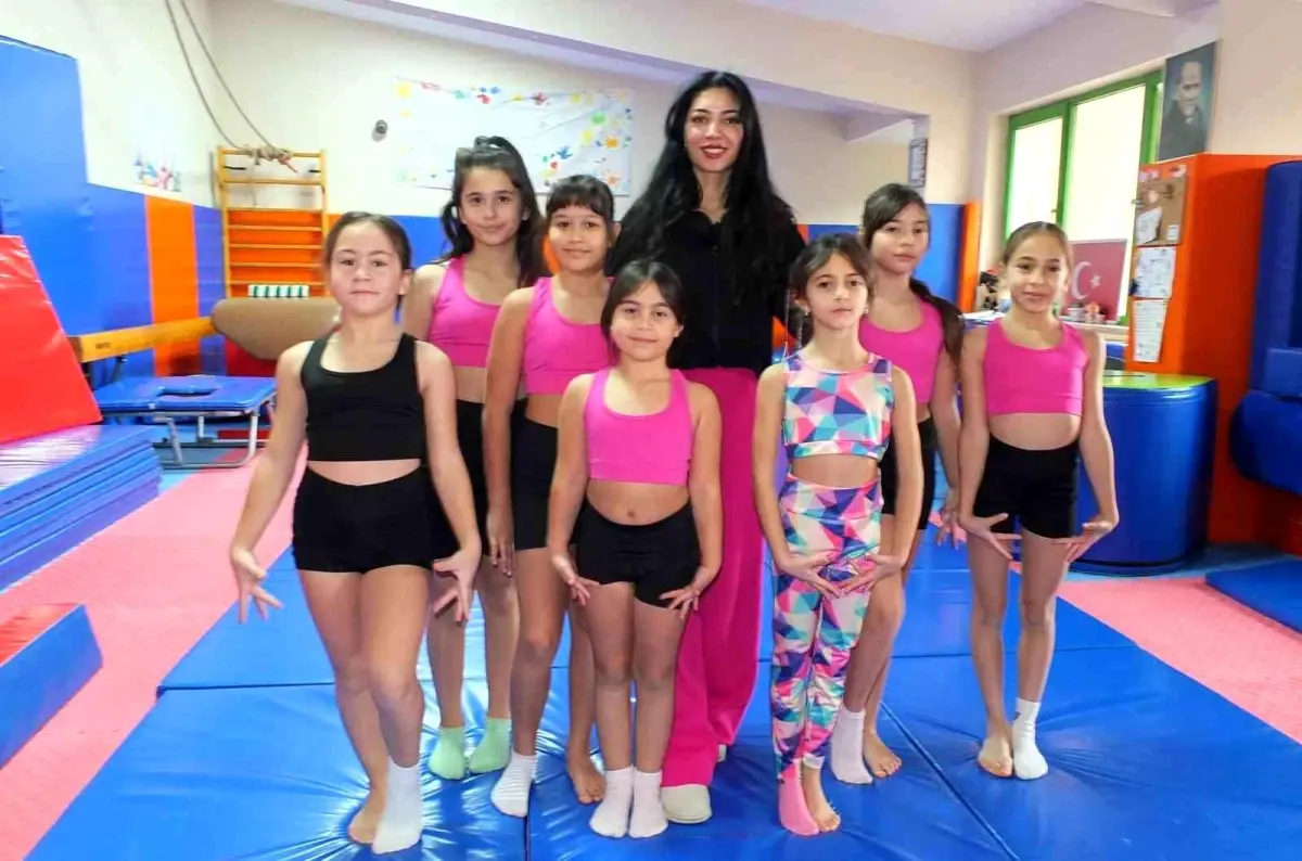 Burhaniye’de Jimnastik Kurslarına Yoğun İlgi