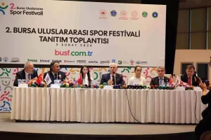 Bursa 2. Uluslararası Spor Festivali’ne hazır