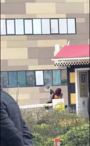 Bursa’da Taksi Durağında Sinir Krizi