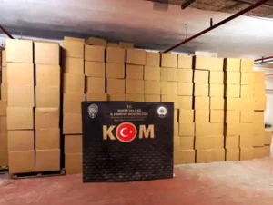 Bursa’da Tütün Kaçakçılığı Önlemleri