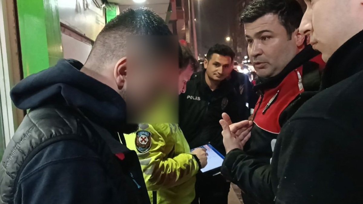 Bursa’da Yunus ekiplerini görünce kaçtı: Alkollüydüm savunması yalan çıktı