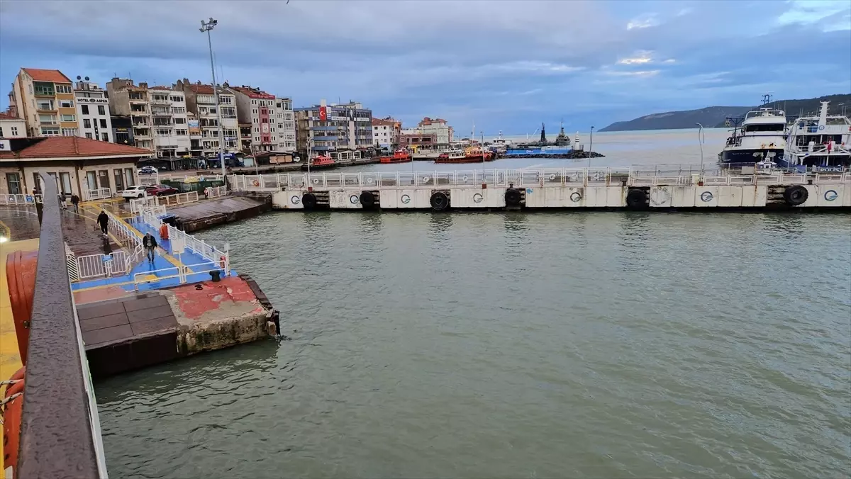 Çanakkale’de Sağanak Denizi Etkiledi