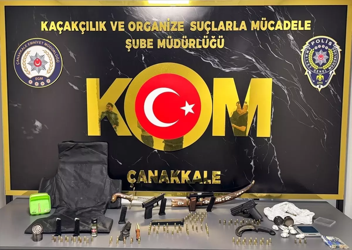 Çanakkale’de Suç Örgütü Operasyonunda 21 Gözaltı