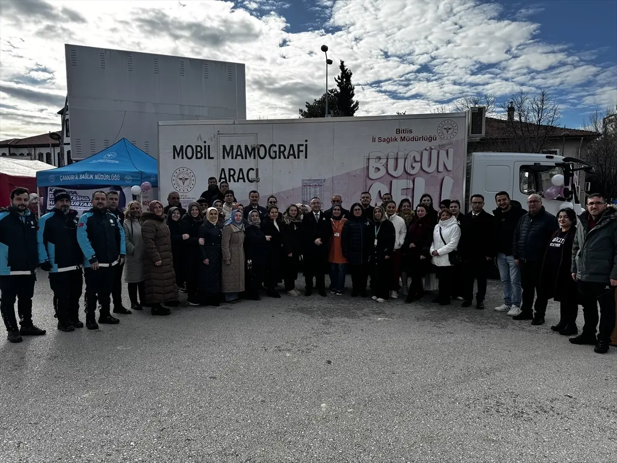 Çankırı’da Mobil Mamografi Aracı Hizmete Girdi