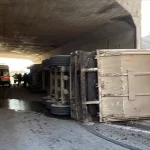 Çankırı’da Tır Devrildi, 4 Yaralı