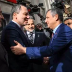 CHP Genel Başkanı Özel’den Yeniden Refah Partisi Genel Başkanı Erbakan’a ziyaret