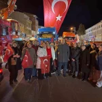 Çifteler’de Bayrak İçin Yürüyüş