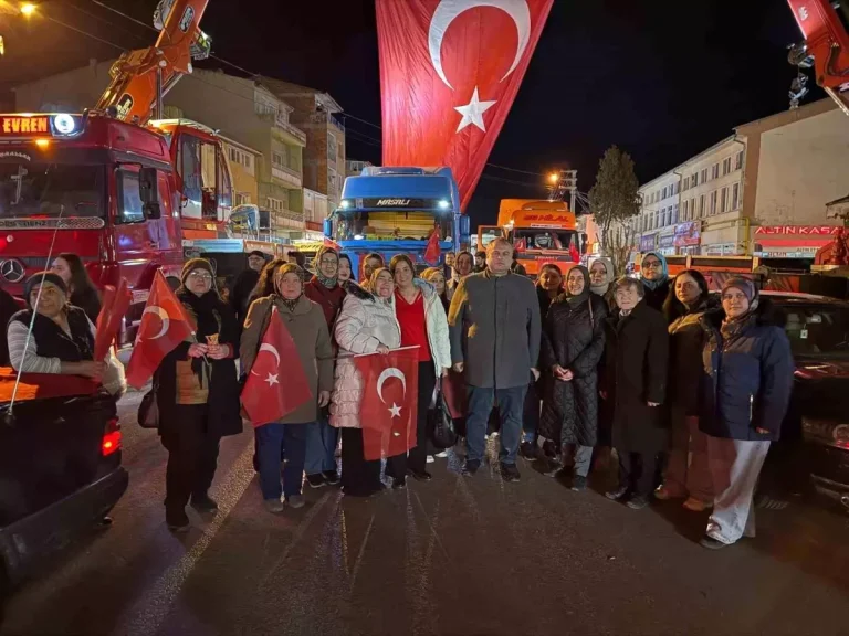 Çifteler’de Bayrak İçin Yürüyüş