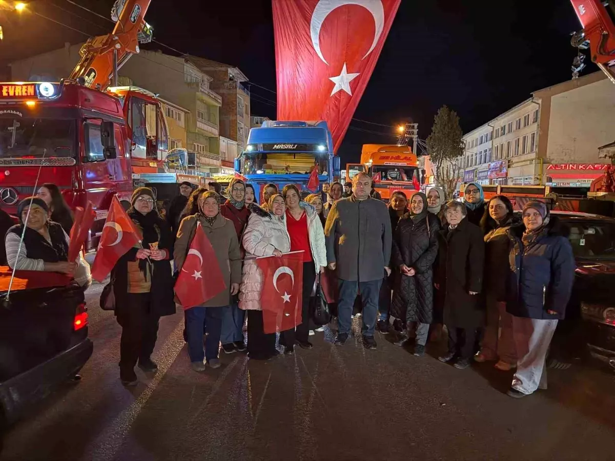 Çifteler’de Bayrak İçin Yürüyüş