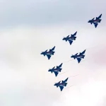 Çin Hava Kuvvetleri’nden Akrobasi Gösterisi