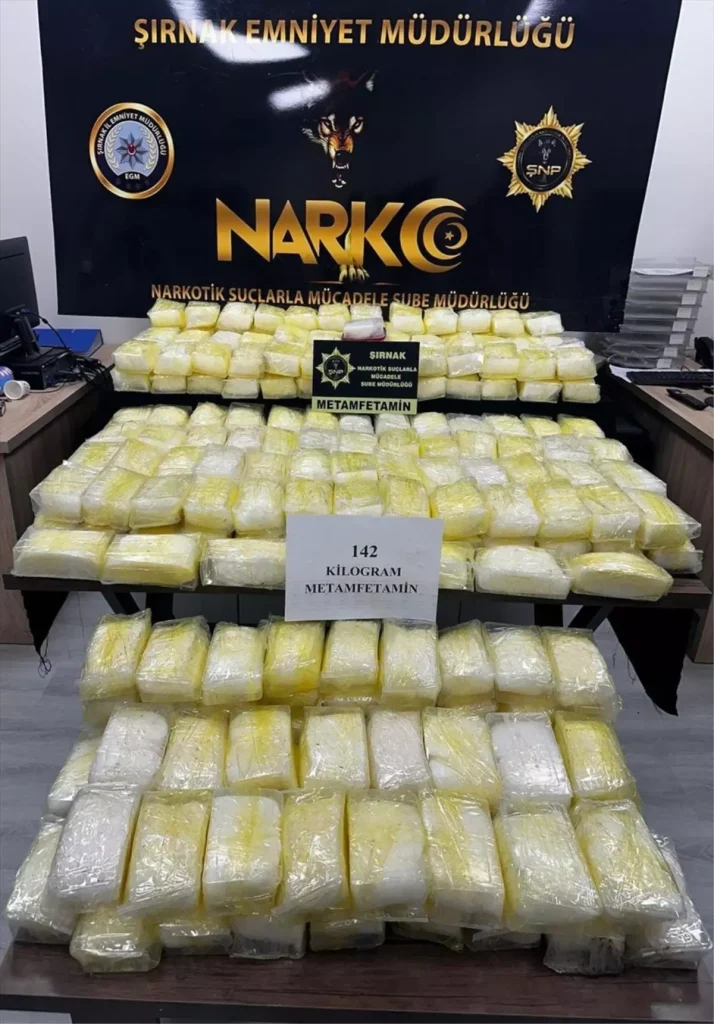 Cizre’de Uyuşturucu Operasyonu: 142 Kg Ele Geçirildi