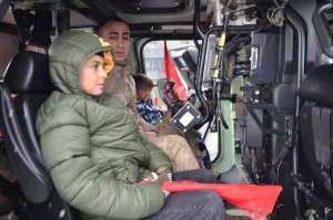 Çocuklar Jandarma ile Kış Eğlencesi Yaşadı