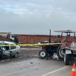 Çorum’da traktör ile otomobilin çarpıştığı kazada 1 kişi hayatını kaybetti
