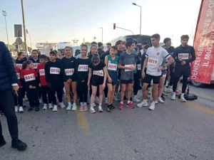 Denizli’de Atatürk Yol Koşusu Düzenlendi