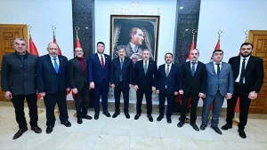 Destici, Eskişehir Valisi Yılmaz’ı Ziyaret Etti