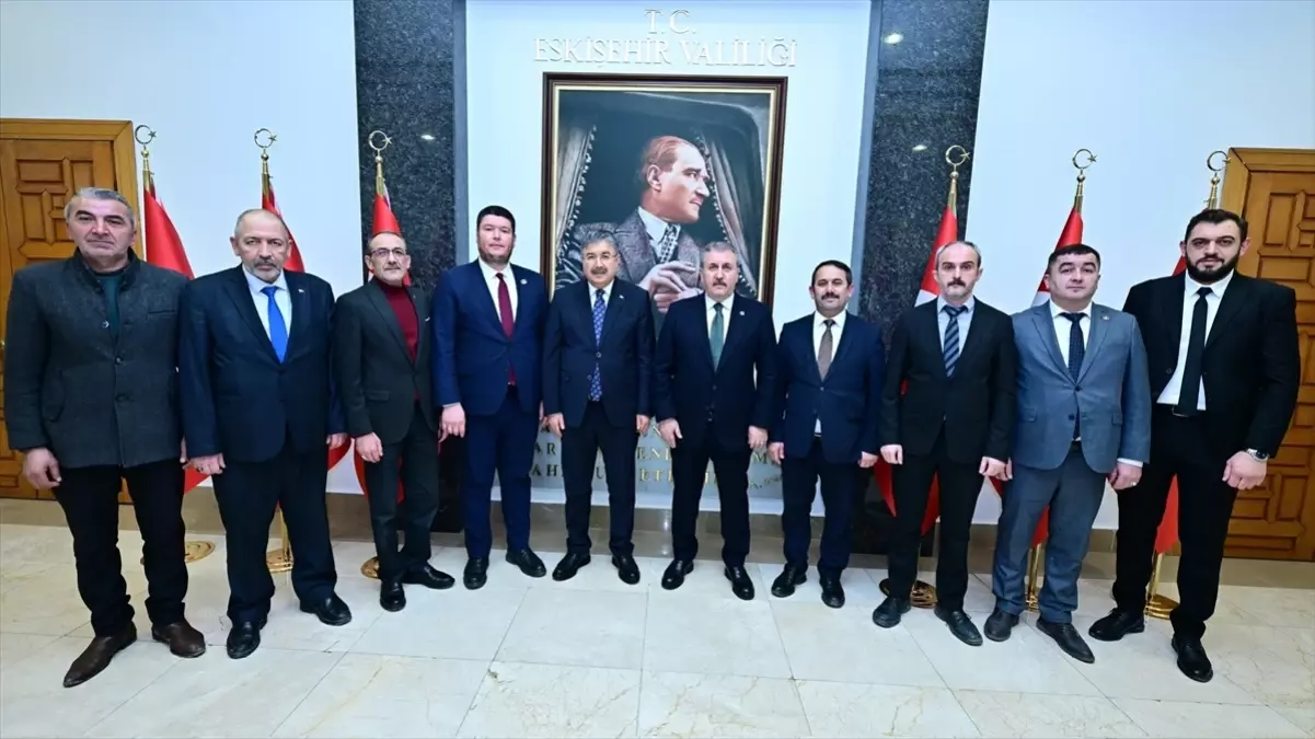 Destici, Eskişehir Valisi Yılmaz’ı Ziyaret Etti