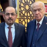 Devlet Bahçeli, Suriye eski Geçici Hükümeti Başkanı’nı kabul etti