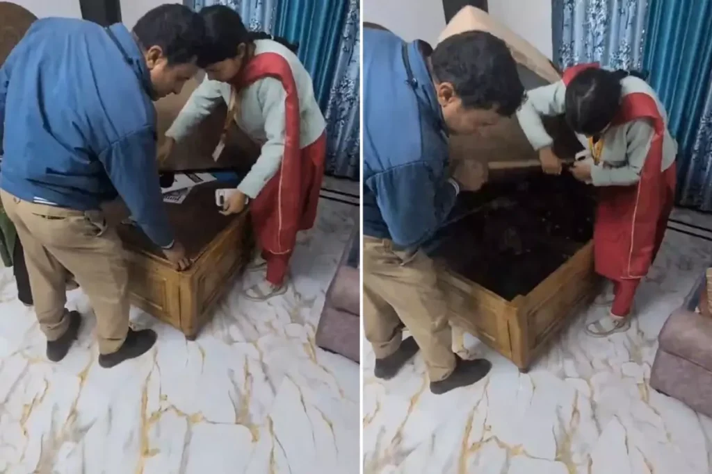 Divanın altından dram çıktı: Kapağı açan yetkililer…