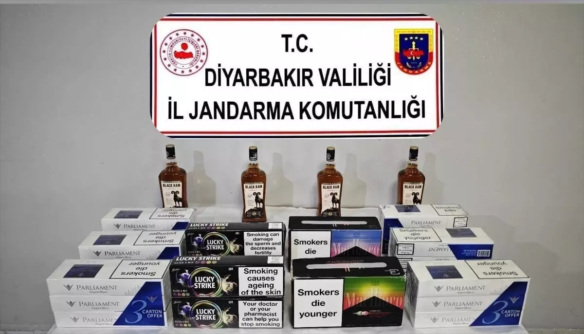 Diyarbakır’da Kaçakçılık Operasyonu