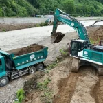 Doğu Karadeniz’de Taşkın Riskine Karşı Makineli Çalışma