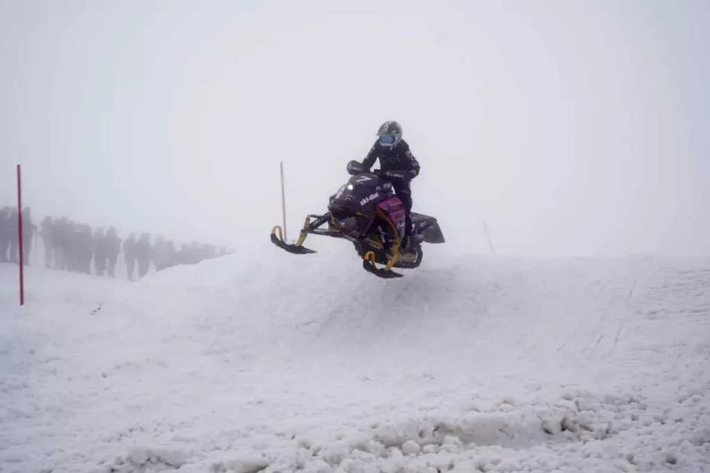 Dünya Kar Motosikleti Şampiyonası Rize’de Yapıldı