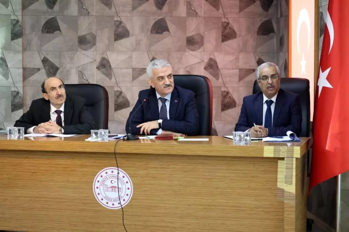 Düzce’de 2026 İl Koordinasyon Toplantısı