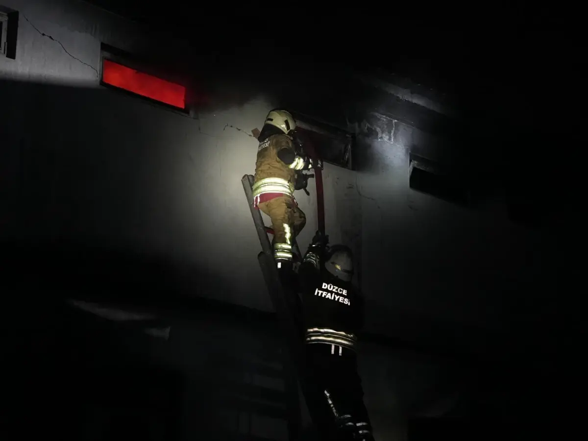 Düzce’deki Yangın Kontrol Altına Alındı