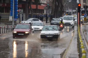 Edirne ve Kırklareli’nde Sağanak Yağış