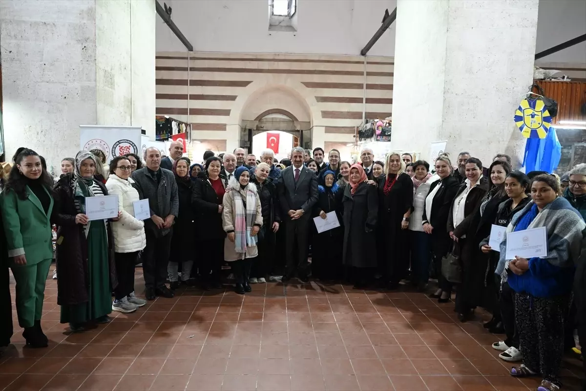 Edirne’de El Emeği Sergisi Açıldı