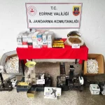 Edirne’de Kaçak Sigara Operasyonu