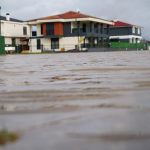 Edirne’de sağanak yağış villaları sular altında bıraktı