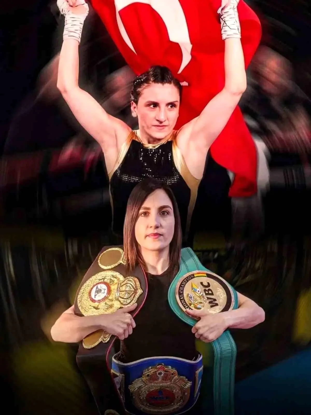 Elif Nur Turhan Kemerini Korudu