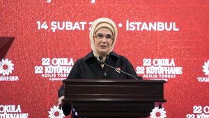 Emine Erdoğan: Kütüphane okulların kalbidir, ruhudur, can damarıdır