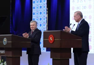 Emine Erdoğan ve Ziroat Mirziyoyeva Ankara Palas’ta Buluştu