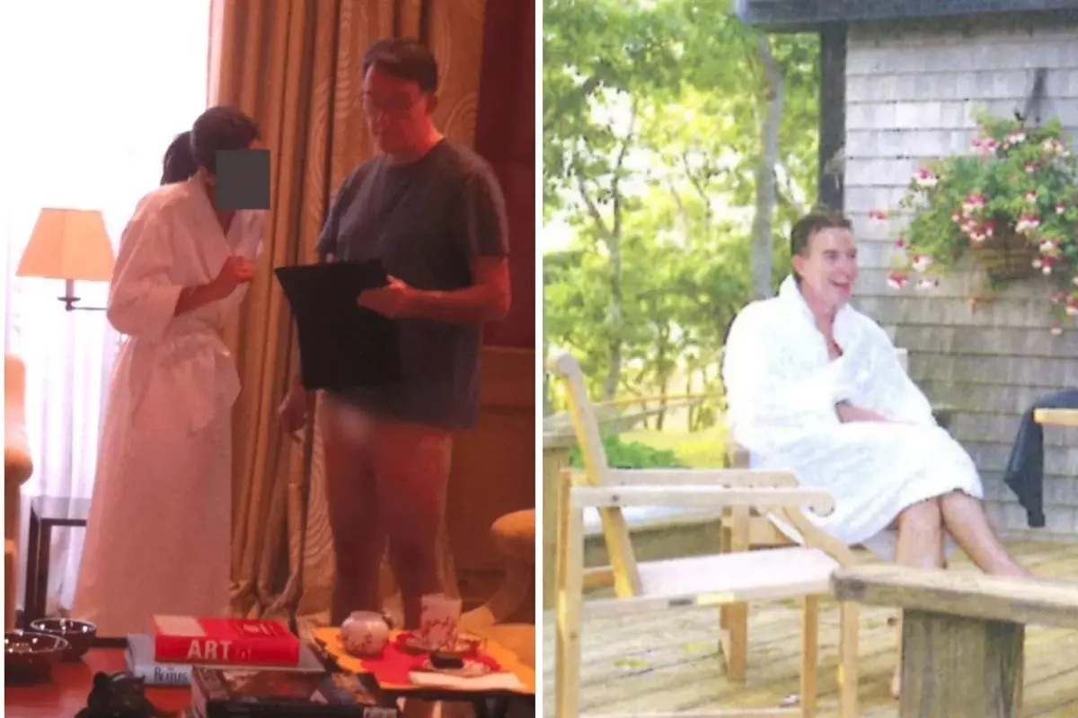 Epstein’in dairesinde bir kadınla görüntülenen bakan, kadının kim olduğunu bilmediğini söyledi