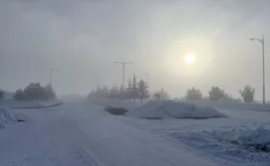 Erzurum, Ardahan ve Kars’ta Dondurucu Soğuk ve Yoğun Sis