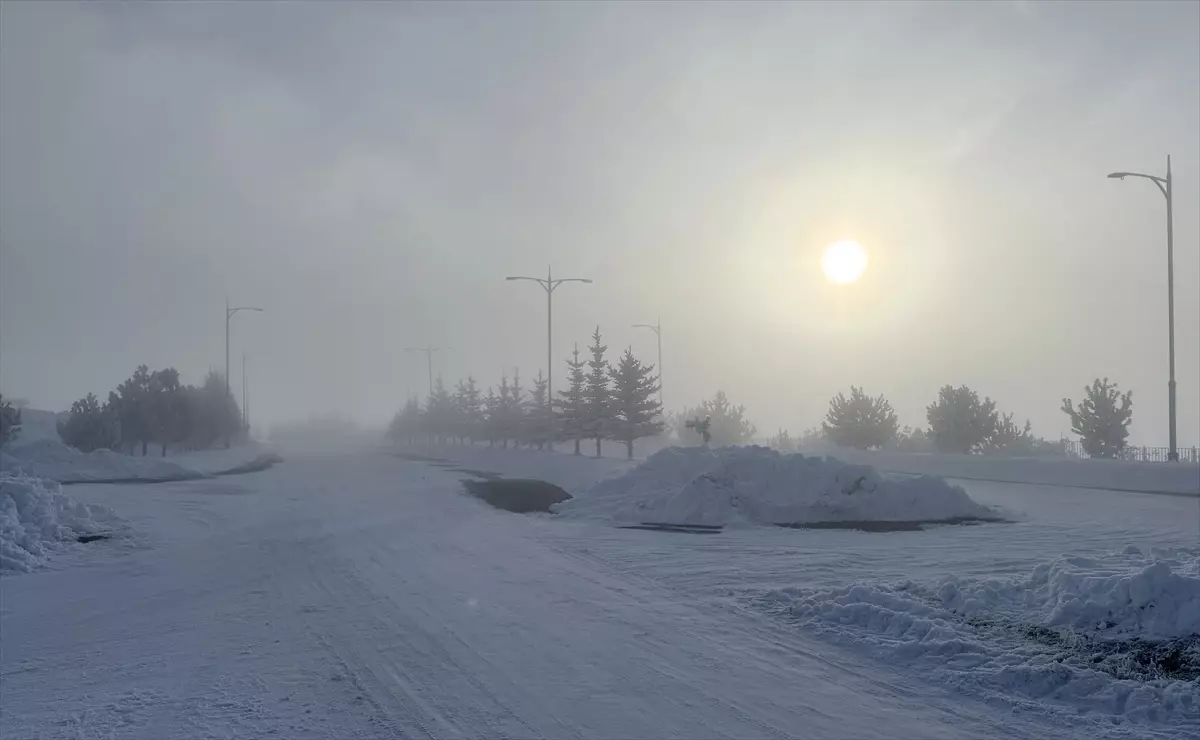 Erzurum, Ardahan ve Kars’ta Dondurucu Soğuk ve Yoğun Sis