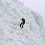 Erzurum’da Buz Tırmanışı Heyecanı