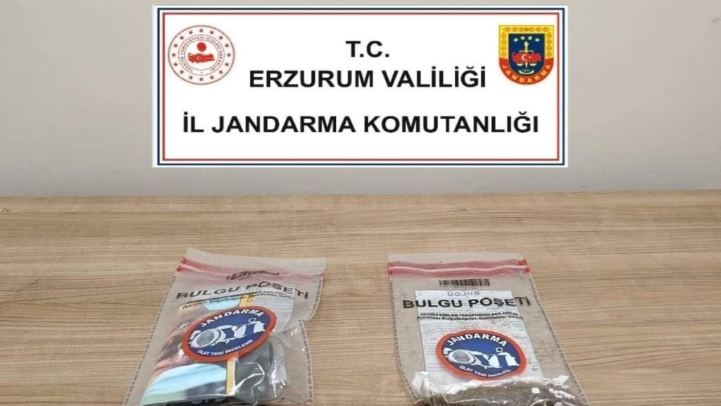Erzurum’da narkotik baskını: 6 şahıs tutuklandı