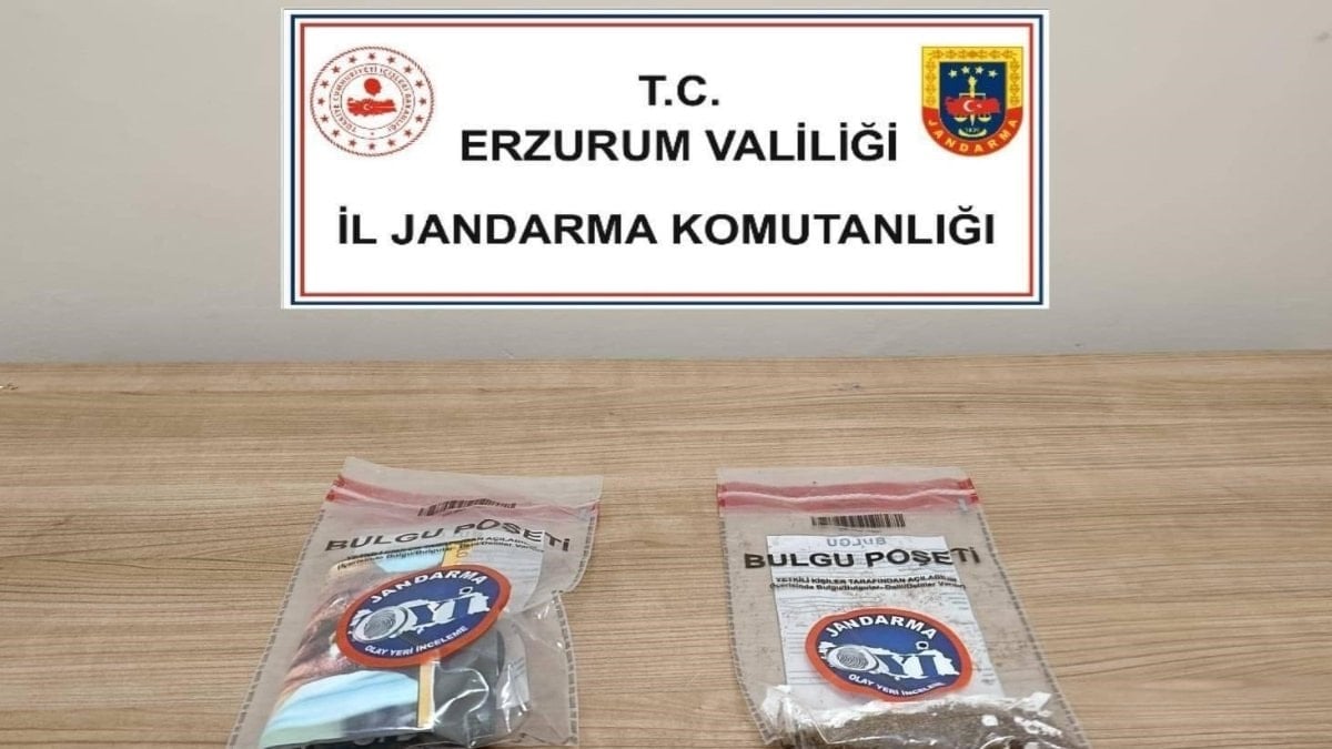 Erzurum’da narkotik baskını: 6 şahıs tutuklandı