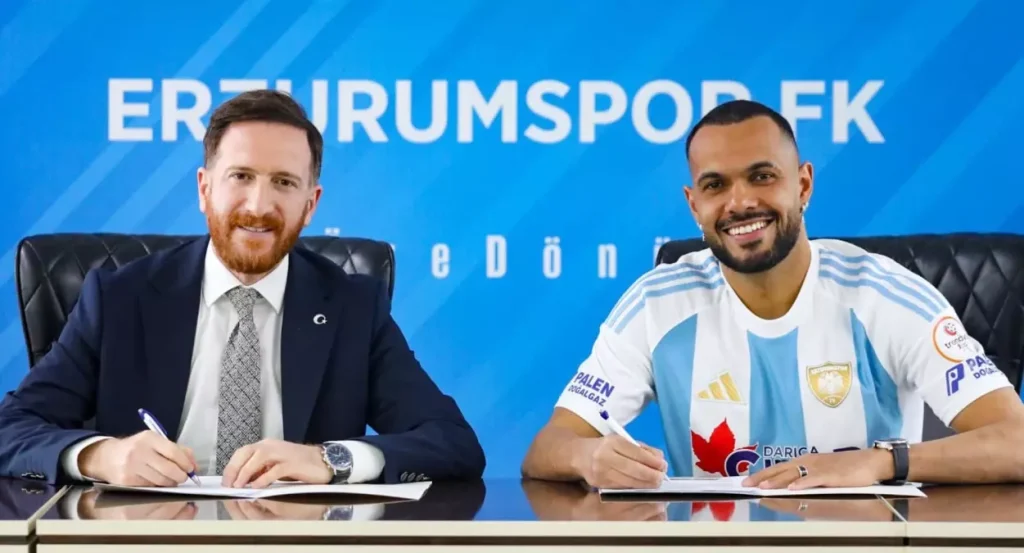 Erzurumspor FK, Fernando Andrade Dos Santos ile Anlaştı