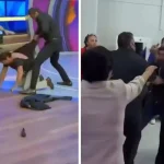 Eski WWE şampiyonu, canlı yayında konukları ve yayın ekibini dövdü