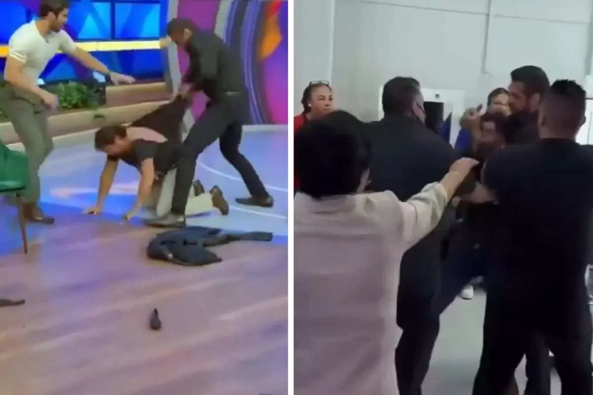 Eski WWE şampiyonu, canlı yayında konukları ve yayın ekibini dövdü