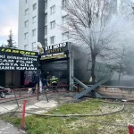 Eskişehir’de Araç Aksesuarı Dükkanında Yangın