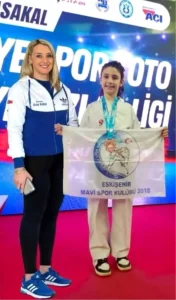 Eylül Sare Karav, Karate’de Türkiye 3’üncüsü