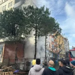 Fatsa’da Yangın: İnşaat Malzemeleri Satan İş Yeri Zarar Gördü